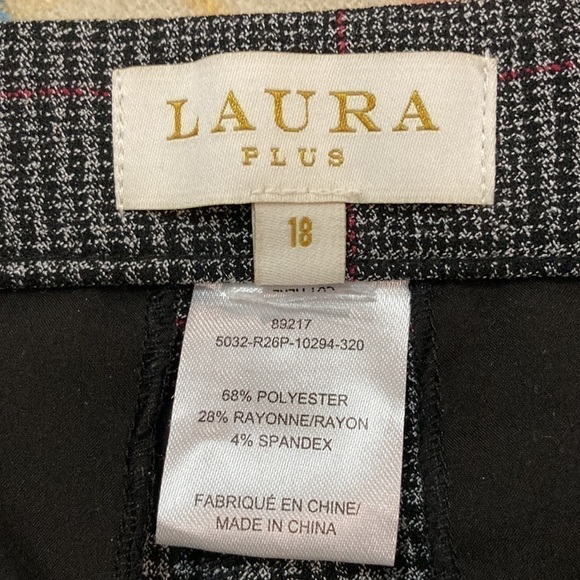 Laura Tartan Print Modern Fit Pants 18​​​​ - Picture 12 of 12